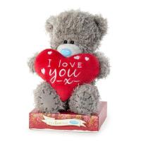 7" I Love You Padded Heart Me to You Bear Extra Image 1 Preview
